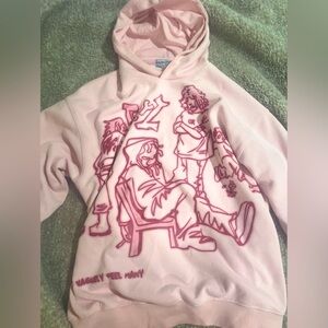 Aelfric eden, pink and black print, size L.